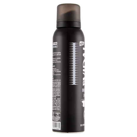 Vidal For Men Invisible Deo Spray Dermotestato 150 ml